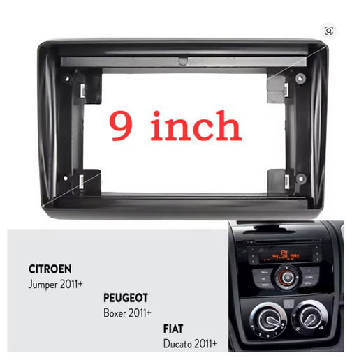 Consola Fiat Ducato 2011+ / Peugeot boxer 2011+ / citroen jumper 2011+ 9" Pulgadas