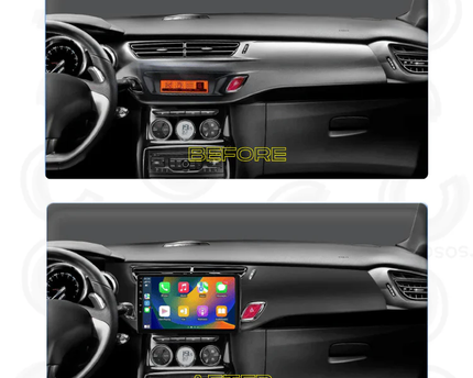 Consola Citroen C3 MK2 SC 2009-2016 9 pULGADAS