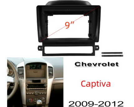 Consola chevrolet Captiva 2009-2012 9" Pulgadas