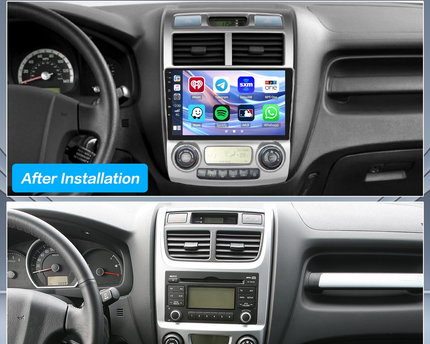 Consola Kia sportage 2005-2009 9 Pulgadas