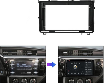 Consola Toyota corolla 2017 9" Pulgadas