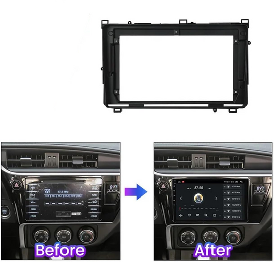 Consola Toyota corolla 2017 9" Pulgadas