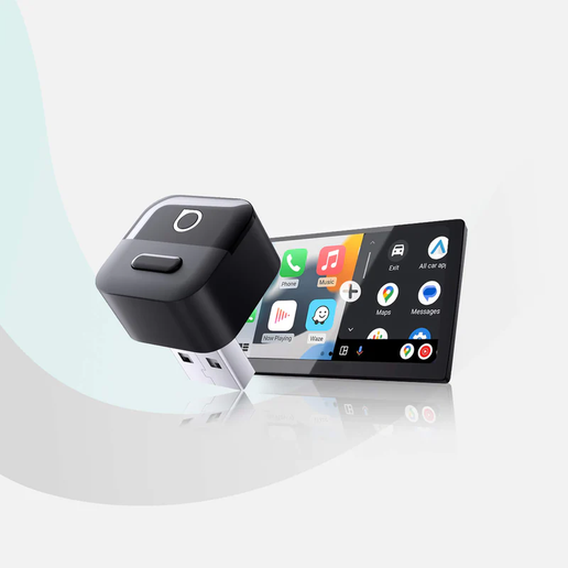USB Ottocast  tranformador de Apple carplay & AndroidAuto via cable a inalámbrica