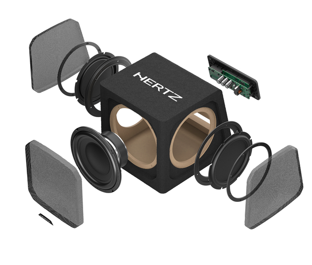 Subwoofer Amplificado Hertz Dieci 8 Pulgadas DBA 201