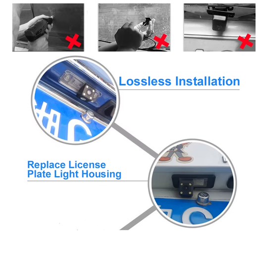 Bases para camara de retroceso y led Volkswagen Bora Magotan Golf 6