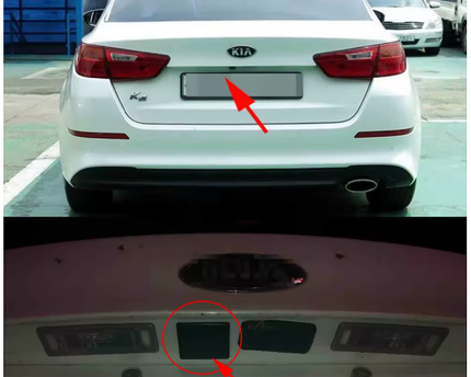 Base de Camara de retroceso Kia Optima K5 2010-2015
