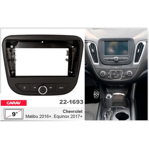 Consola Chevrolet Equinox 2017+ /  Malibu 2016 9" Pulgadas