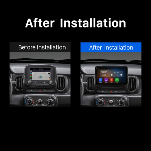 Consola Fiat Mobi 2016-2022 9 Pulgadas