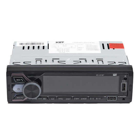 Autoradio KBT con Bluetooth y Control Remoto