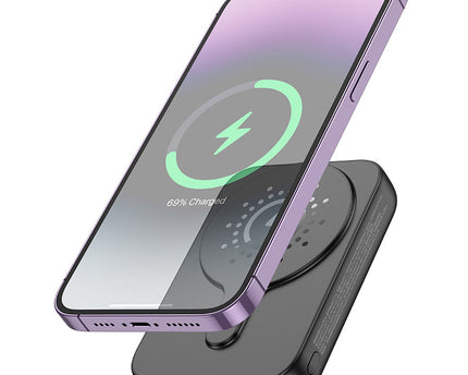 Powerbank Hoco 10000mAh Magsafe Mini Banco de energía de carga inalámbrico magnético J117A