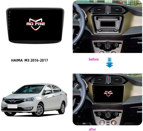 Consola Haima M3 2016  9" Pulgadas