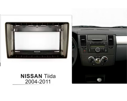 Consola Nissan Tiida  2004-2011 9" Pulgadas