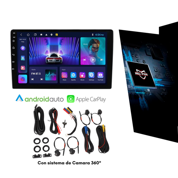 Autoradio android gama Alta / 4 ram + 64 gb / 8Core