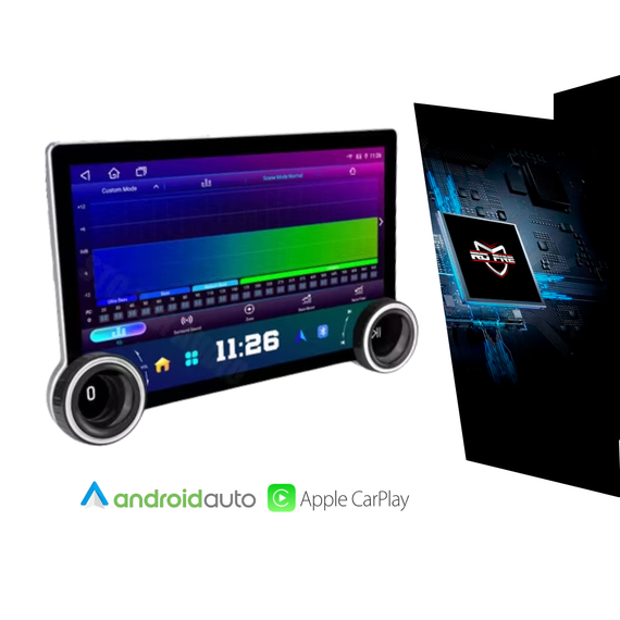 Autoradio Android Gama Space Black  12 Pulgadas / 4 ram + 64 gb / 8Core