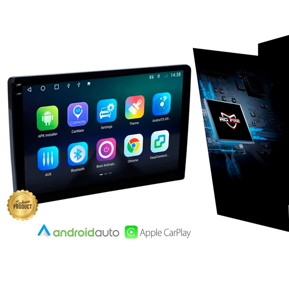 Autoradio Android Gama High-End [Exclusive] / 8Core 2.0 Ghz / 6ram + 128gb / 2K QLED