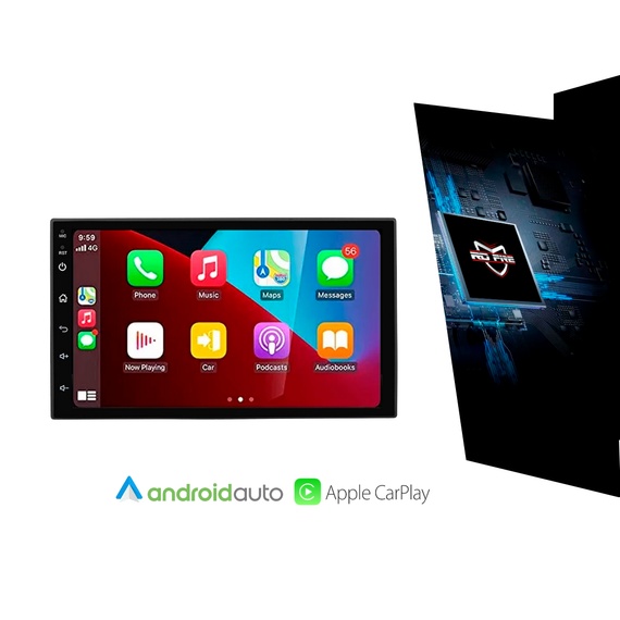 Autoradio Android Gama Intermedia 7 Pulgadas / Apple car play & Android auto / 4 + 64GB