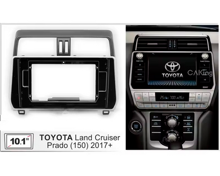 Consola Toyota Land Cruiser Prado 2017+  10" Pulgadas