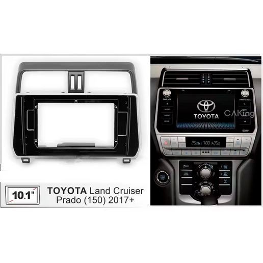 Consola Toyota Land Cruiser Prado 2017+  10" Pulgadas