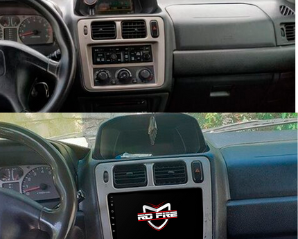 Consola Mitsubishi  Pajero iO / Leop  1998-2007  9" Pulgadas