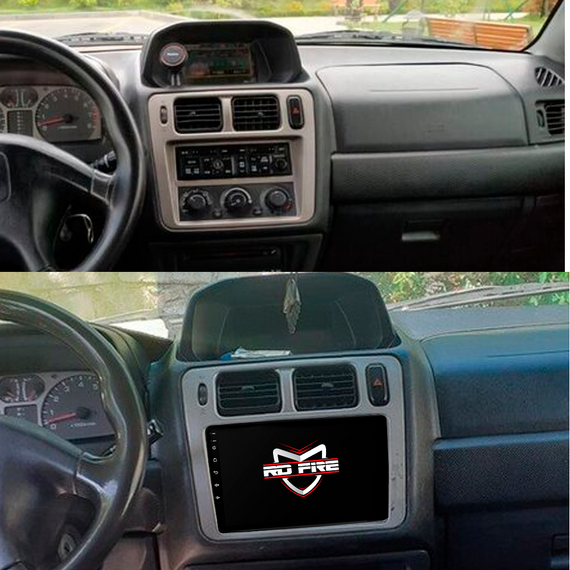 Consola Mitsubishi  Pajero iO / Leop  1998-2007  9" Pulgadas
