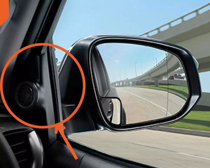 Cubierta / Bases para tweeter Hilux 2014+ / Revo 2018+ /Fortuner 2015-2020