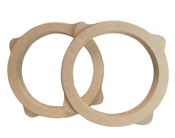 Bases de montaje / Suple de Madera MDF 4 esquinas 6.5"