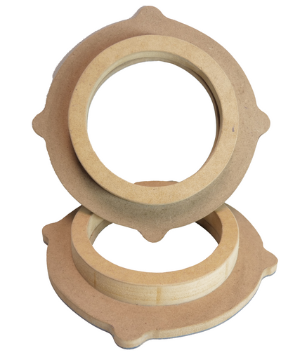 Bases de montaje / Suple de Madera MDF para mazda CX de 6.5"