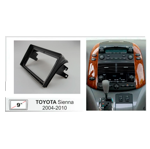 Consola Toyota Sienna 2004-2010  9" Pulgadas