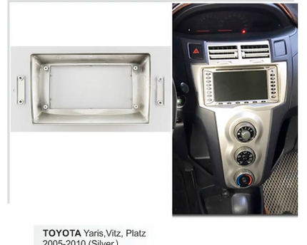 Consola Toyota yaris 2006-2009 10" Pulgadas
