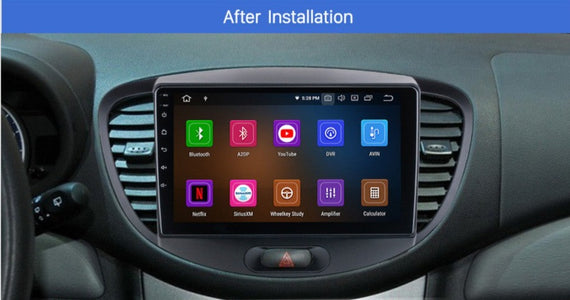 Consola Hyundai I-10 2012 9" pulgadas