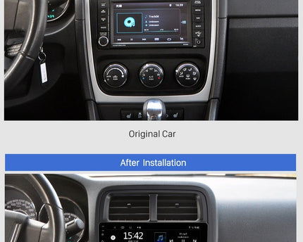 Consola Dodge Caliber 2010-2012 9" pulgadas