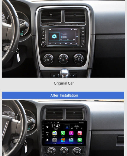 Consola Dodge Caliber 2010-2012 9" pulgadas