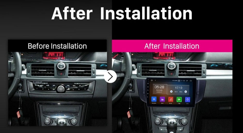 Consola Rover MG6 2010-2015 / Roewe 550 2008-2014 9" pulgadas