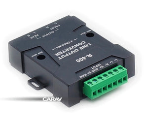 Convertidor de 4 RCA CARAV R-400