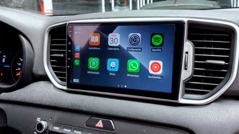 Consola Kia sportage / KX-5 9" Pulgadas 2015-2018