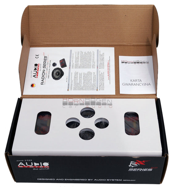 Componentes AudioSystem  R165EVO2 2X100W RMS