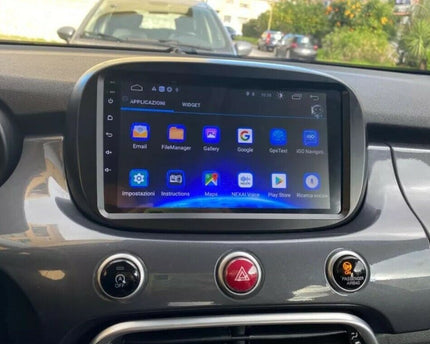 Consola Fiat 500X 2014-2019 9" pulgadas