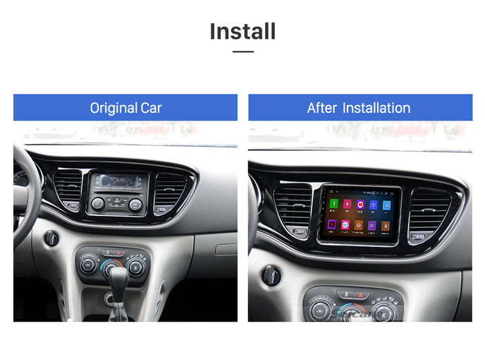 Consola Fiat Viaggio 2012-2017/ Fiat Ottimo 2014-2017 9" pulgadas