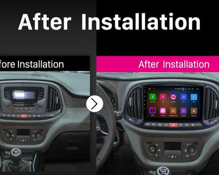 Consola Fiat Doblo 2015 9" pulgadas