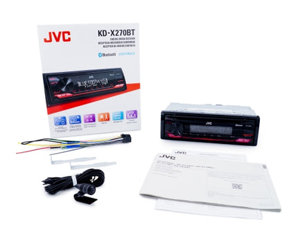 Autoradio JVC KD-X270BT Usb Bluetooth