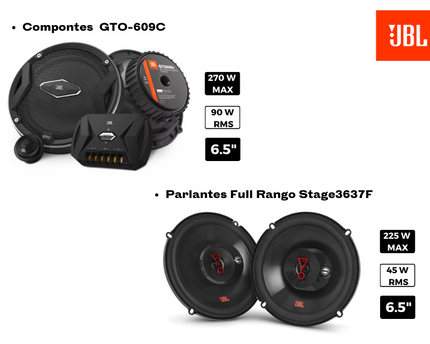 Combo JBL GTO + STAGE
