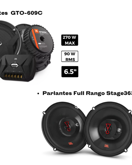 Combo JBL GTO + STAGE