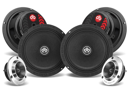 Kit Medios rango DB Drive PRO6K4M   500W