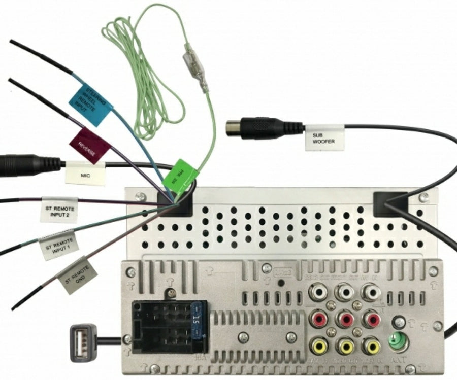 Câble ISO Pour Autoradio JVC - Modèles KW-AVX738, AVX800, AVX810, AVX820 - TechExpert - Neuf Garantie 3 Ans