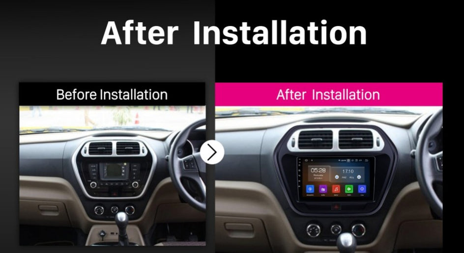 Consola Mahindra TUV300 2016 9"pulgadas