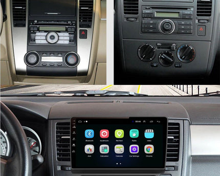 Consola Nissan Tiida 2005-2010 9" pulgadas