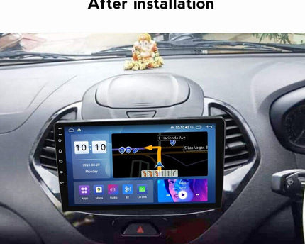 Consola Ford Figo Aspire 2019 9" pulgadas