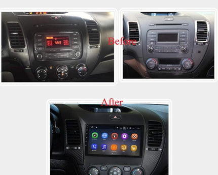 Consola Kia K3 / Forte / Cerato / Shuma 9" Pulgadas  2013