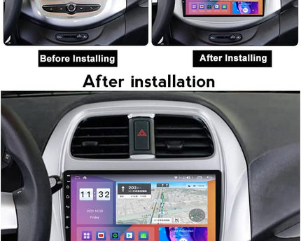 Consola Daewoo Matiz / Chevrolet Spark / Baic / Beat 2018+   9" Pulgadas