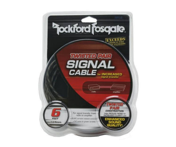 Cable RCA Rockford de 1,8 metros